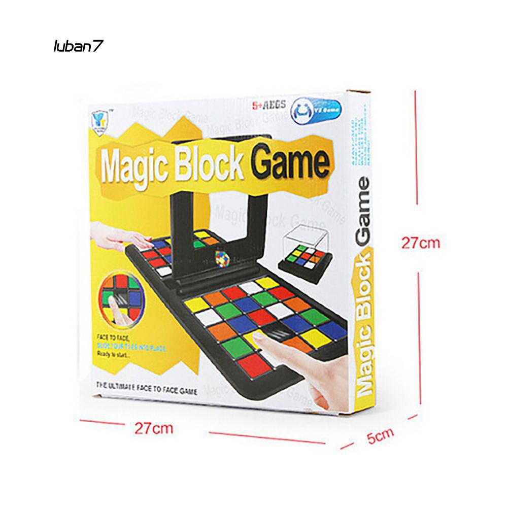 Set 2 bảng game + 48 khối 6 màu đồ chơi giải đố kèm phụ kiện luyện trí thông minh cho bé