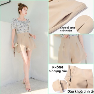 Quần đùi nữ , quần short cạp cao