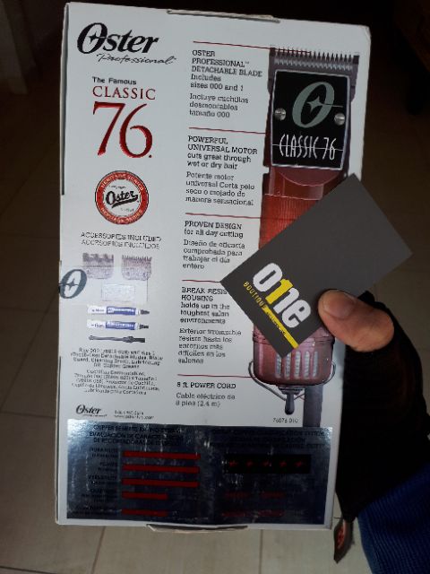 TÔNG ĐƠ OSTER CLASSIC 76 - tặng kèm thêm lưỡi số 1