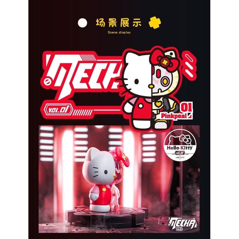 [ LẺ ] Sản Phẩm Blindbox : Mecha Kitty