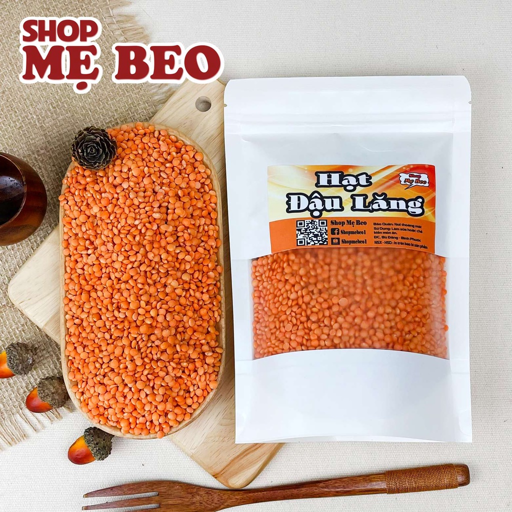 500Gr Hạt Đậu Lăng Đỏ Nhập Khẩu