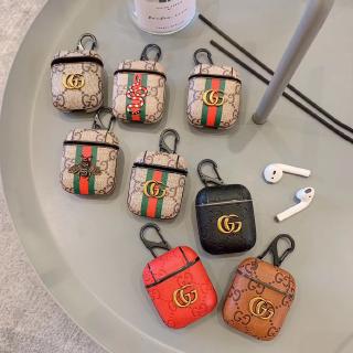 Vỏ Bảo Vệ Hộp Sạc Tai Nghe Airpods 1 2 3 Pro Chất Liệu Mềm Họa Tiết Da Rắn Gucci Sang Trọng