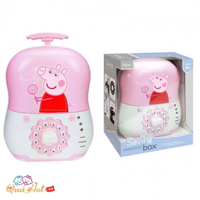 Két Sắt Thông Minh Heo Peppa & Elsa Dễ Thương Cho Bé