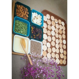1 kg Bánh đồng tiền hạnh nhân bí xanh