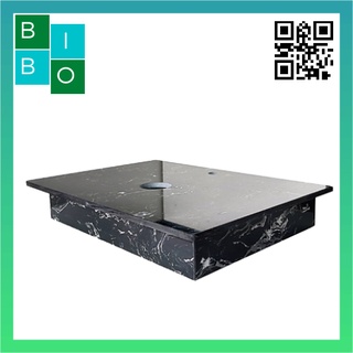 Bàn đá lavabo đen, bàn đá chậu rửa mặt đá nhân tạo cao cấp