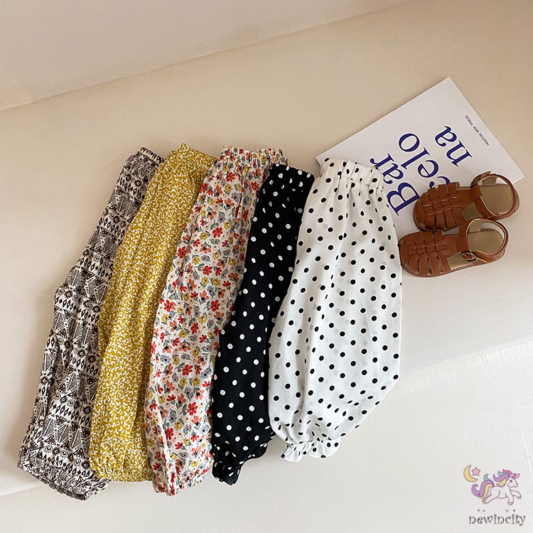 Quần dài ống rộng chống muỗi siêu nhẹ thời trang Hàn Quốc cho bé gái