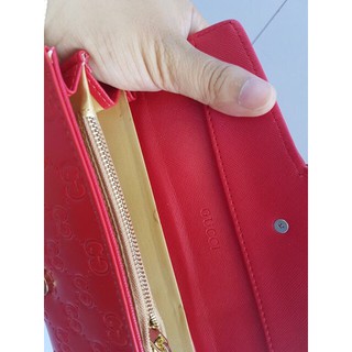 Ví chữ da bóng size 20 fullbox