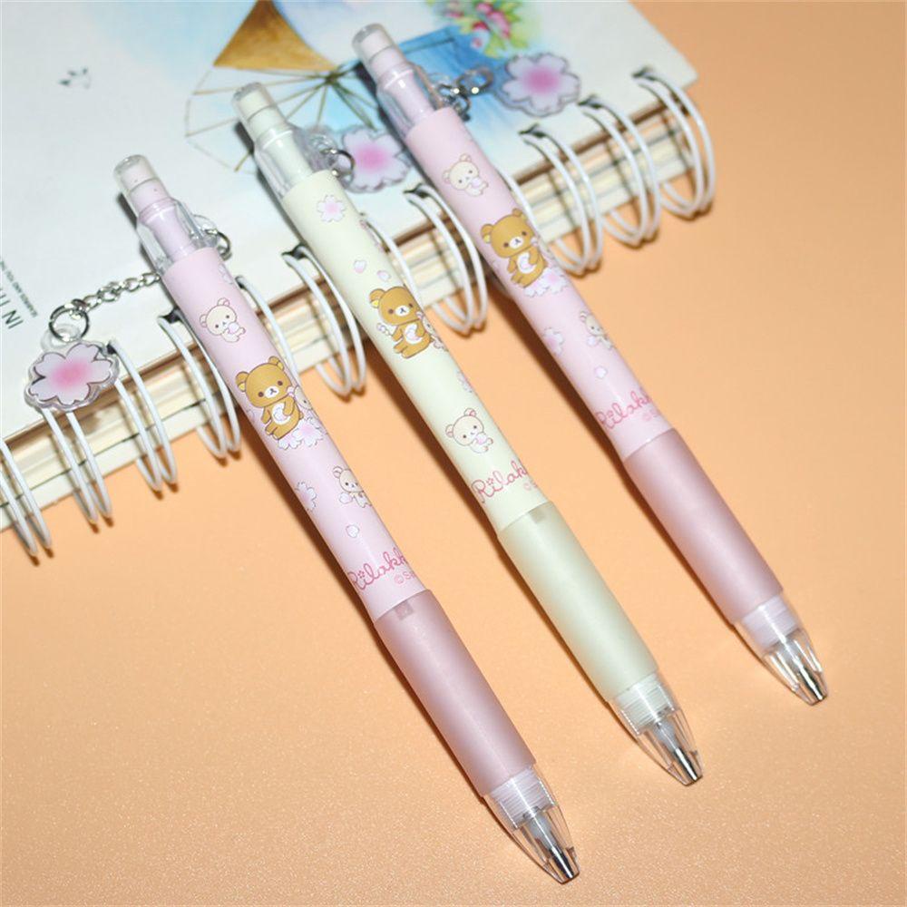 Bút Chì Bấm Ngòi 0.5 / 0.7mm Họa Tiết Hoạt Hình Dễ Thương Cho Bé
