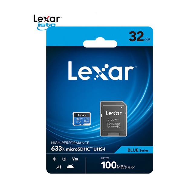 Thẻ nhớ LEXAR | DSS Chính hãng 64Gb 32Gb | Yoosee U3, Class 10 -Chuyên dụng Camera ip, camera hành trình, Điện thoại