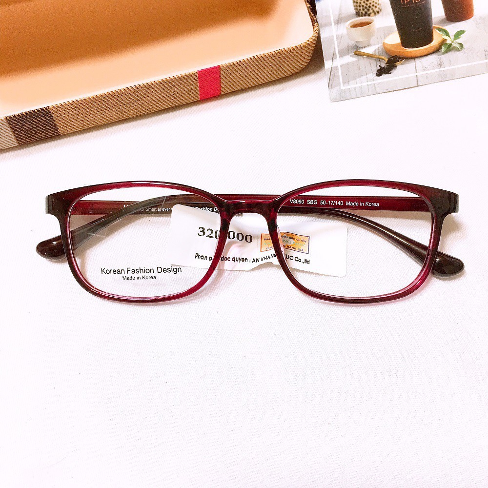 [Gía siêu rẻ] Mắt Kính bầu V8122 Tặng tròng cận, viễn, loạn