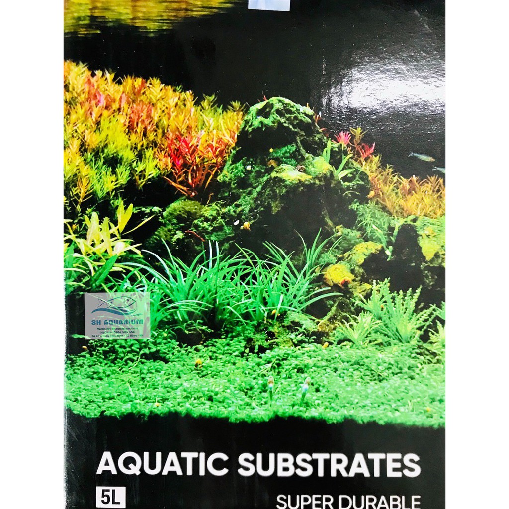 Cốt nền Vũ Aqua (Hộp 1 lít) - Cốt nền thủy sinh tốt nhất - Nền trồng cây thủy sinh - Hồ cá cảnh