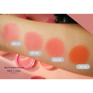 PHẤN MÁ HỒNG NEE CARA FRUIT SERIES BLUSH