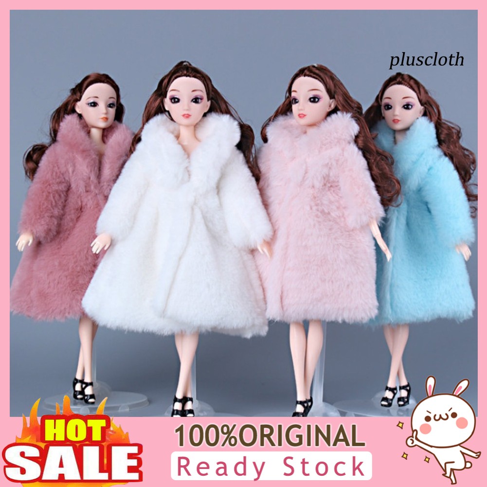 Áo Khoác Lông 30cm Thời Trang Cho Búp Bê