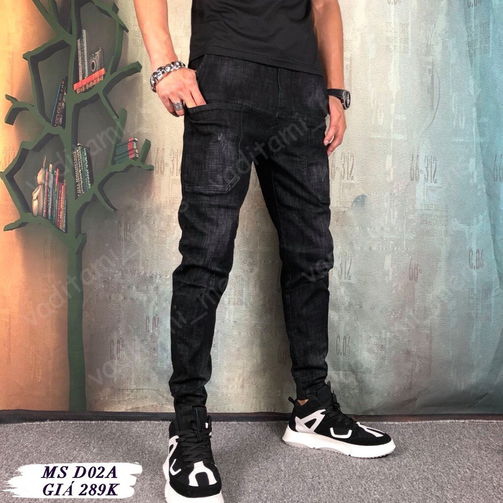 Quần jean jogger co giãn tốt siêu đẹp bền mầu không phai không xù VADITAMI_MENS