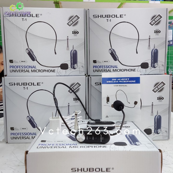 Micro Không Dây Đeo Tai Shubole T1  Chính Hãng