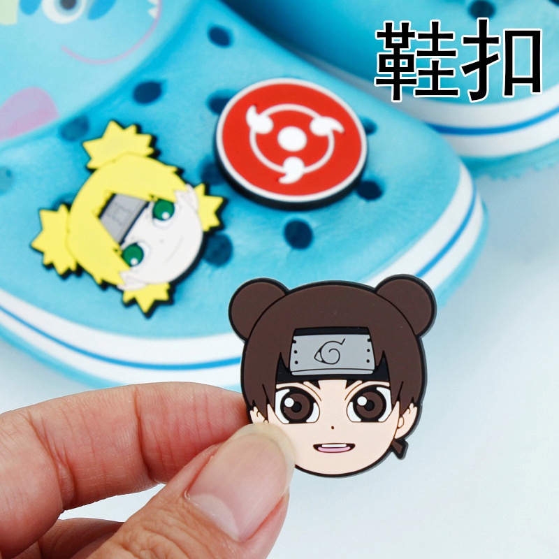 Ghim Cài Giày Hình Anime Jibits Itachi Sasuke Jibitz Croc Charm Naruto Kakashi Croc Jibbits Dễ Thương Cho Nữ