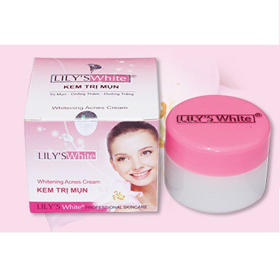Kem Mụn Lily White 16g Gía Bao Bì 58k