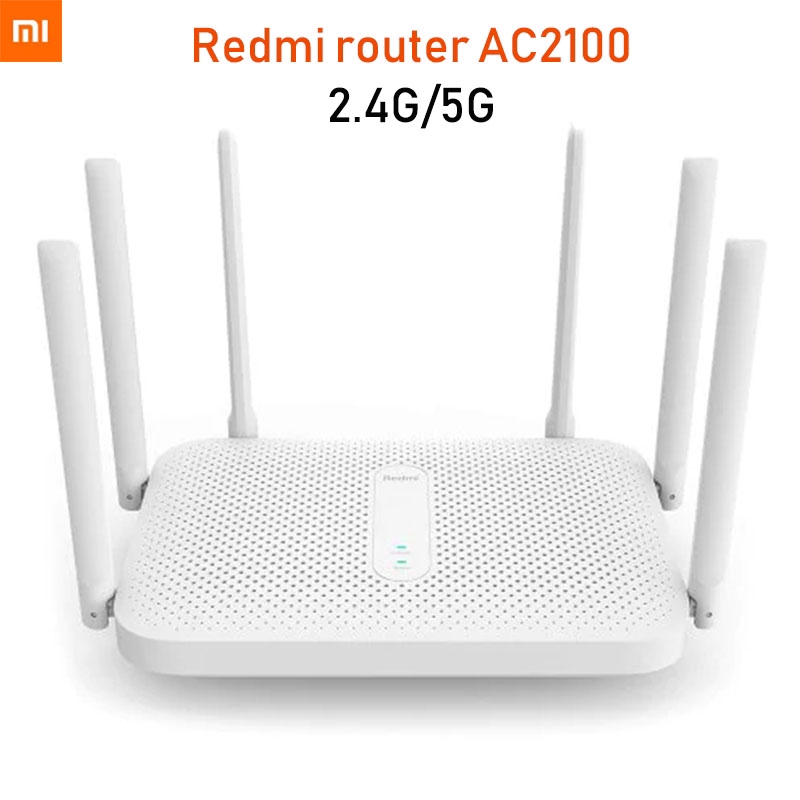 Thiết Bị Phát Wifi Xiaomi Redmi Ac290 2.4g 5.0ghz Dual-Band 2033mbps Với 6 Ăng Ten