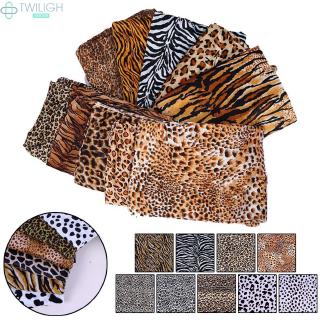 Vải họa tiết ngựa vằn/da beo dùng để may quần áo búp bê/khăn trải bàn/bao gối tiện dụng