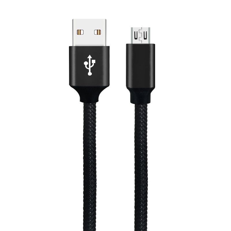 Cáp Sạc Nhanh 3A Micro USB Bện Dây Cho S7 S6