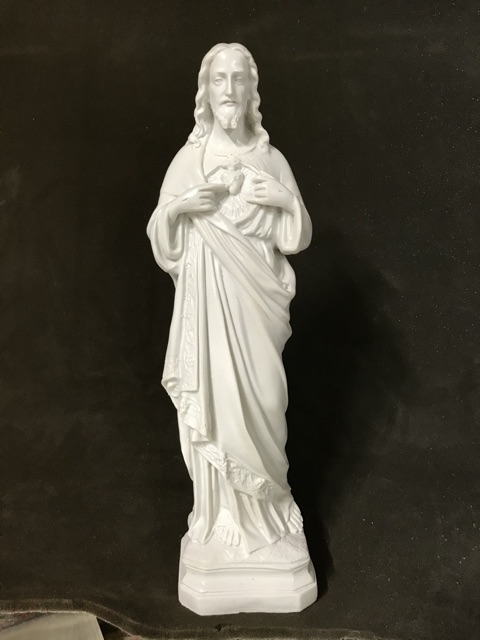 Tượng công giáo ❤️ Chúa Thánh Tâm cổ