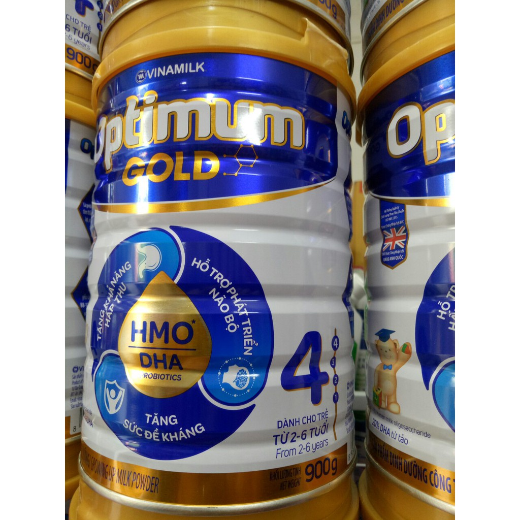 SỮA BỘT OPTIMUM GOLD SỐ 1, 2, 3, 4 LON 900G