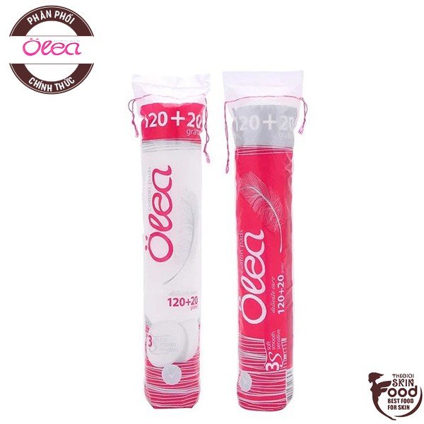 Bông Tẩy Trang Olea Cotton Pads (140 Miếng)