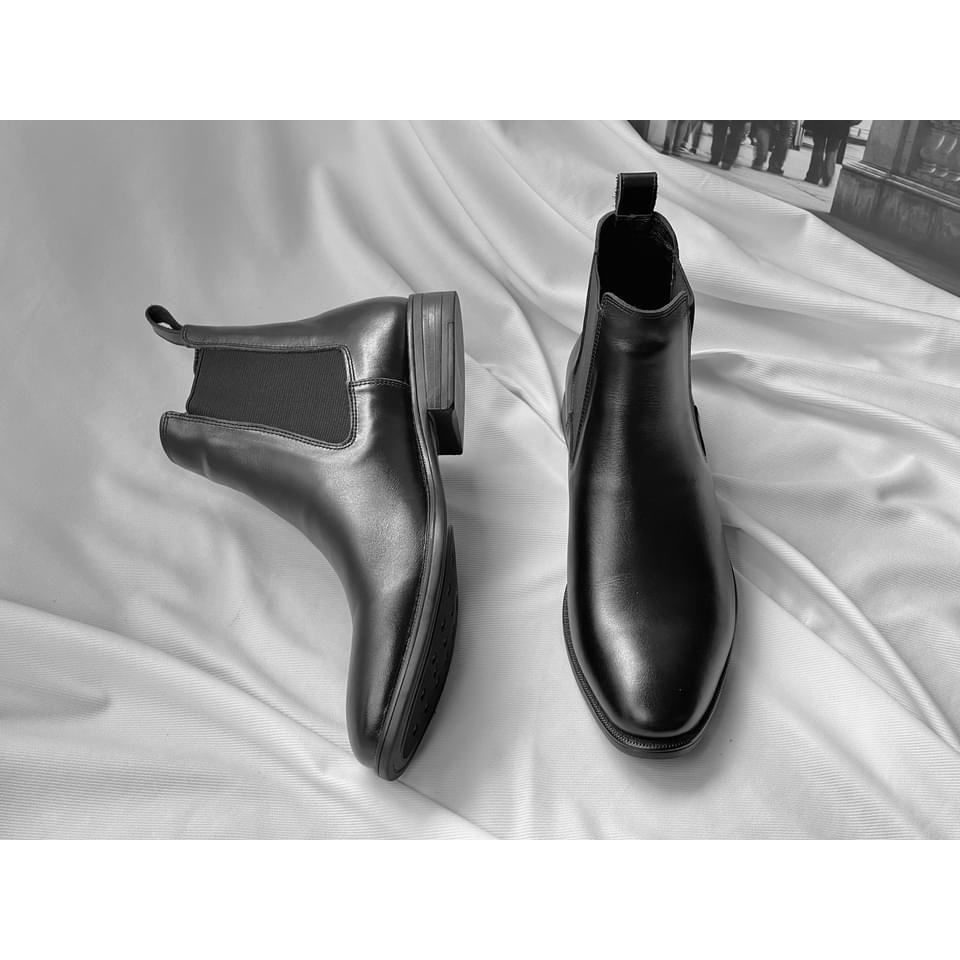 Giày Da Nam Công Sở Chelsea boots Classic