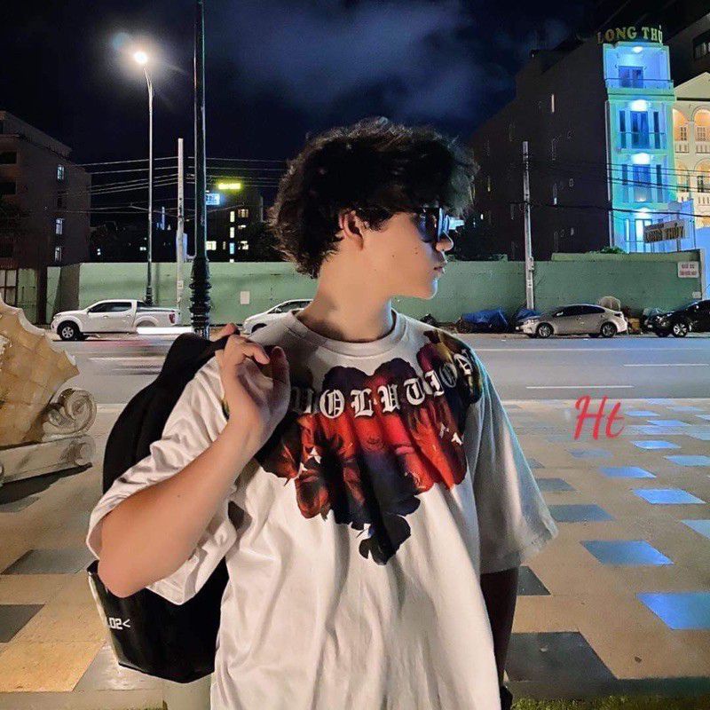 ⚡Áo thun nam nữ unisex Hoa hồng ⚡Phông tay lỡ form thụng mặc đôi ,nhóm cực chất