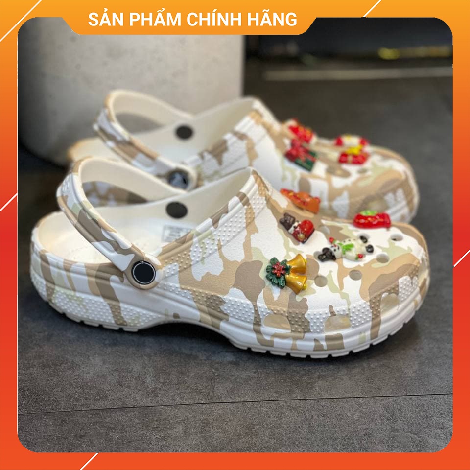 CCG2 - Dép Cross Classic Printed Chính Hãng. Sục camo cổ điển, Thiết kế đúc nguyên khối, Nhẹ bền, Sản phẩm đi mưa