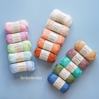 SỢI GAZZAL GIZA (COTTON BÓNG-MÓC THÚ BÔNG)