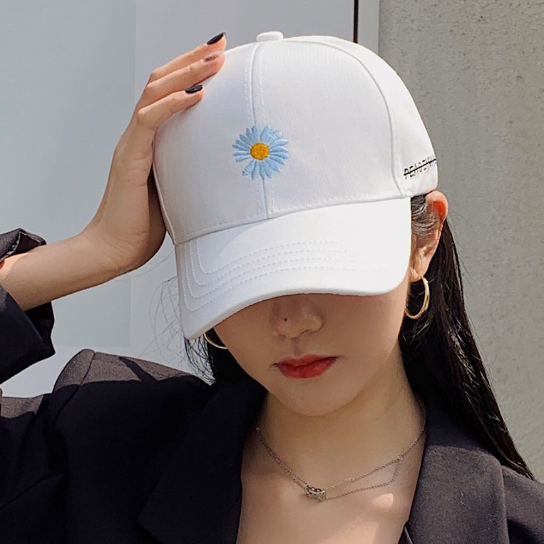 Mũ lưỡi trai hoa cúc GDragon BIGBANG Ulzzang Unisex đủ các màu - Nón kết MU2