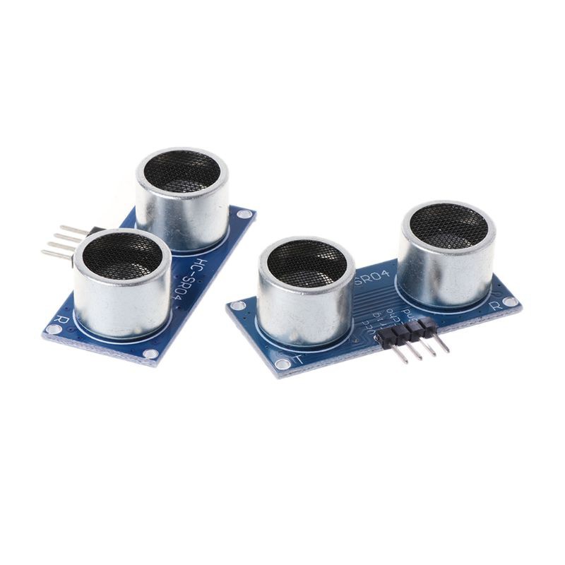 2pcs HC-SR04P Ultrasonic Distance Measuring Sonar Sensor High Operating Voltage 3V-5.5V 16mm Ultrasonic Ranging Module Probe