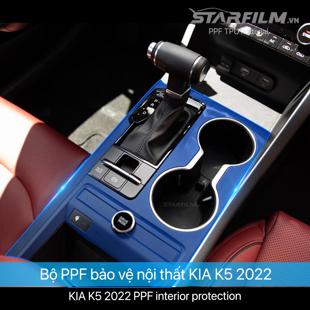 KIA K5 2022 PPF TPU nội thất chống xước tự hồi phục STARFILM