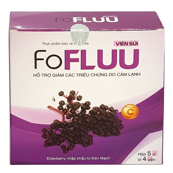 FOFLUU - Viên sủi hỗ trợ giảm triệu chứng cảm lạnh (Hộp 20 viên)