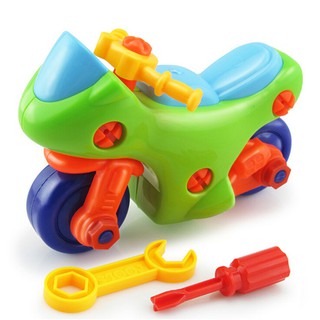 [@VN] Children Kid Baby DIY Disassembly Motorcycle Intellectual Educational Toys Gift