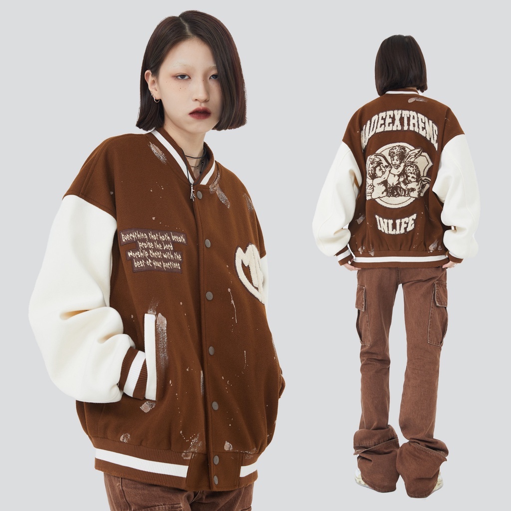 Áo khoác Made Extreme Angel Inlife Varsity Jacket