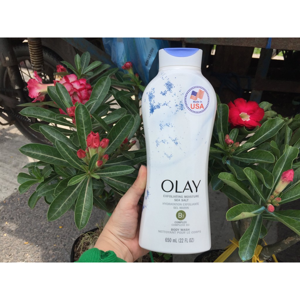 Sữa tắm Mỹ Olay 650 ml làm trắng da