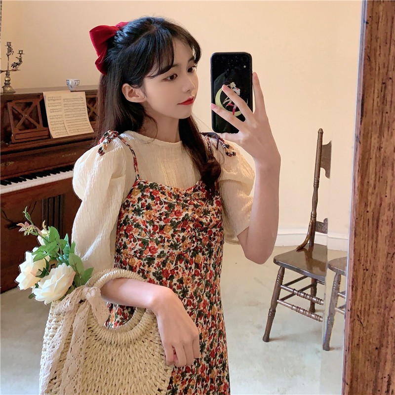 Đầm Dài Có Dây Thời Trang Nữ Tính