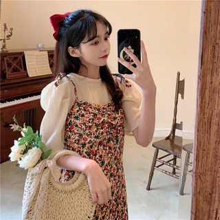 Đầm dài có dây thời trang nữ tính