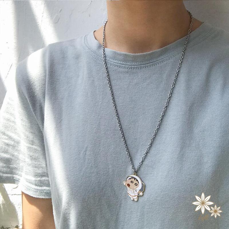 【Kifli】 Vòng cổ Mặt Hợp Kim Hình Động Vật Hoạt Hình Nhỏ Giọt