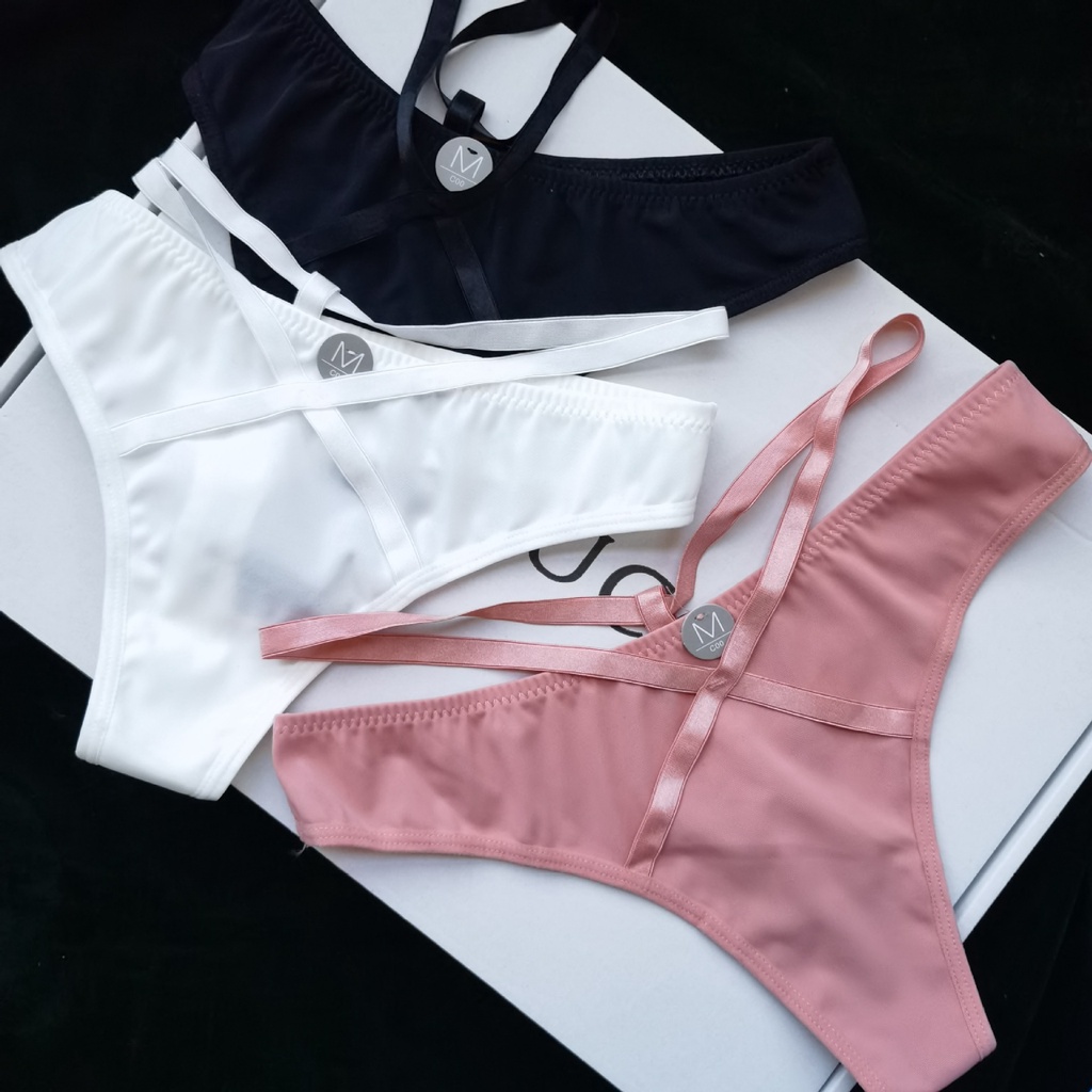 Quần Lót Lọt Khe Nữ Thun Lạnh Sexy iBRA Quần Lót Cạp Thấp Quyến rũ Không Lộ Viền Gợi cảm Thoáng Khí IBRA'S STORE i106