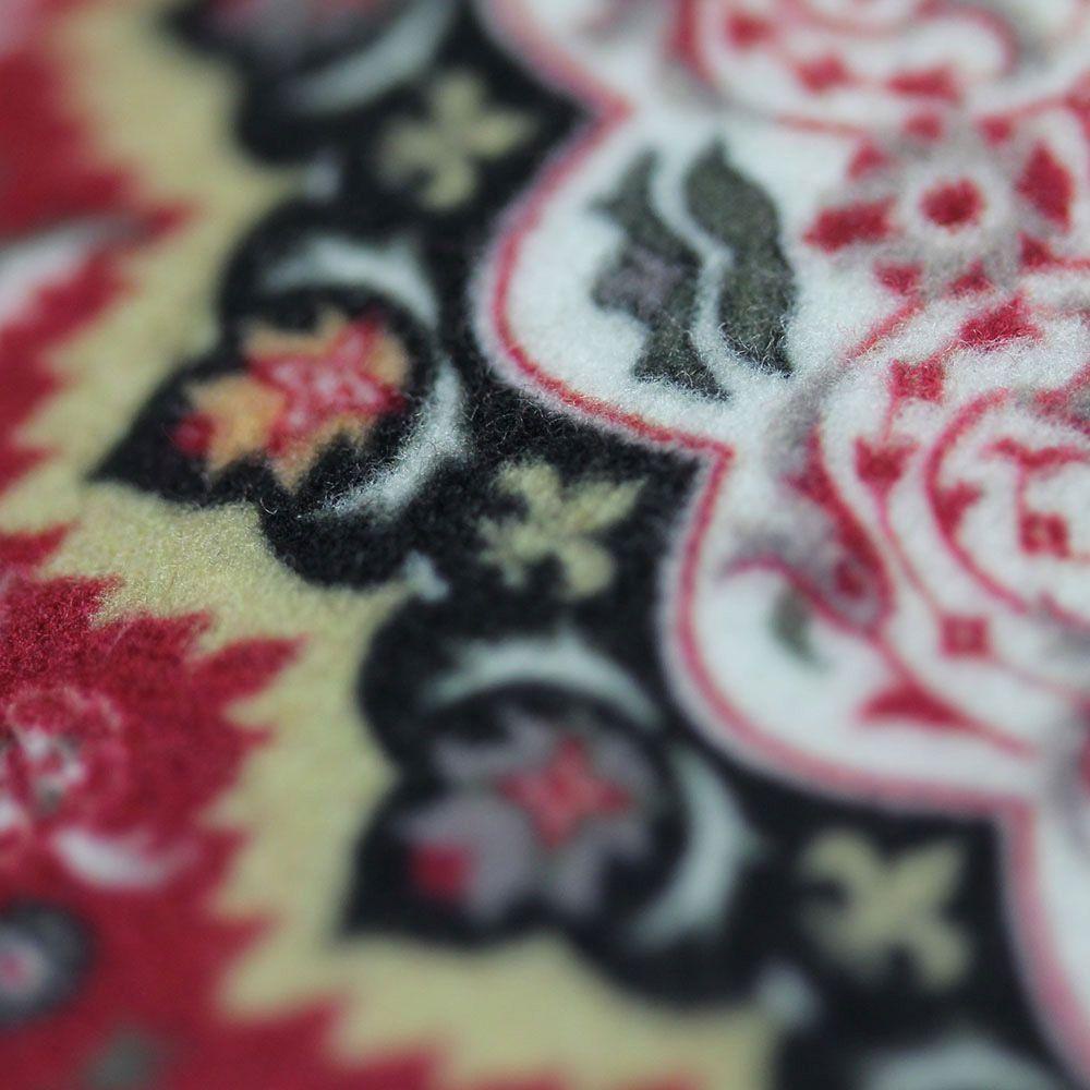 JARRED Thảm Cao Su Lót Cốc / Máy Tính Bảng / Laptop Hình Chữ Nhật In Họa Tiết Phối Núm Tua Xinh Xắn