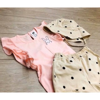 Bộ thỏ kèm mũ H&M