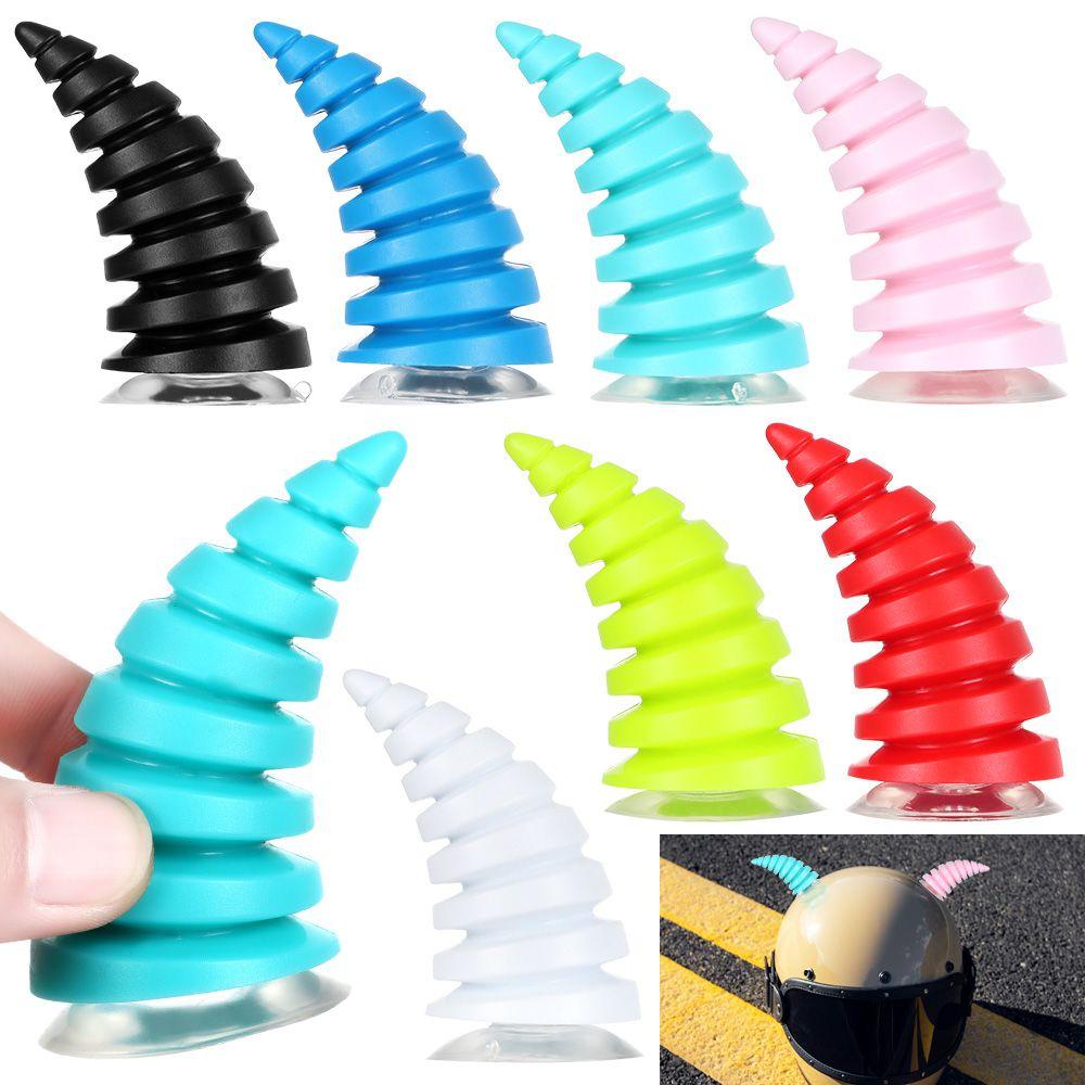 Btlimer Phụ Kiện Sừng Ox Trang Trí Mũ Bảo Hiểm Xe Máy Trượt Patin Cho Bé