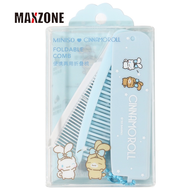 Lược Gấp Gọn Bằng Nhựa Họa Tiết Hoạt Hình Cinnamoroll My Melody 2022 Sanrioes
