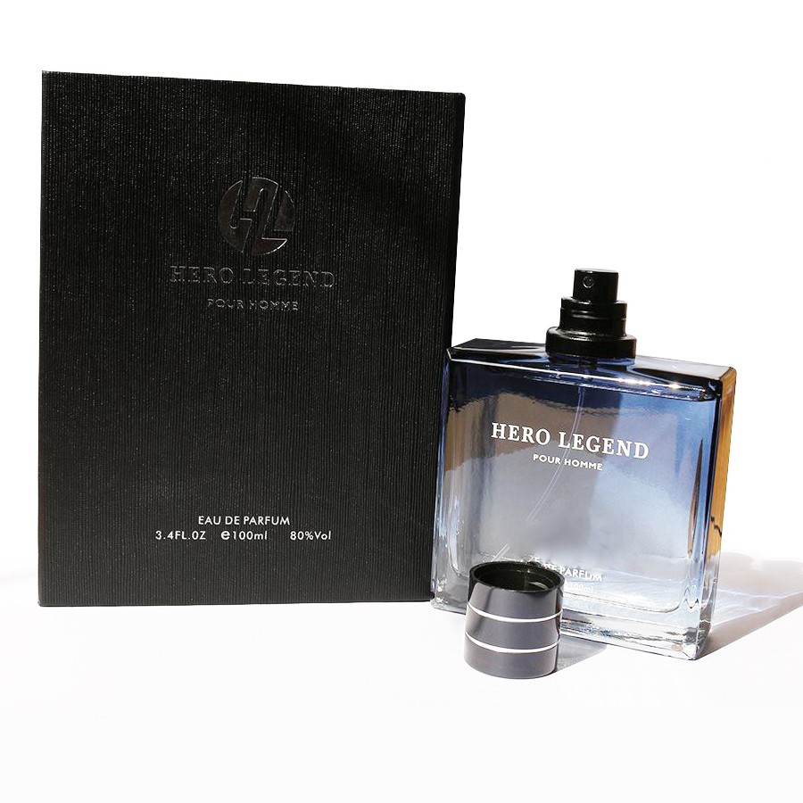 FREESHIP - Nước hoa nam 100ml Hero Legend Setio thơm lâu tới 5 giờ mùi hương nhẹ cá tính hàng nội địa trung cao cấp | Thế Giới Skin Care