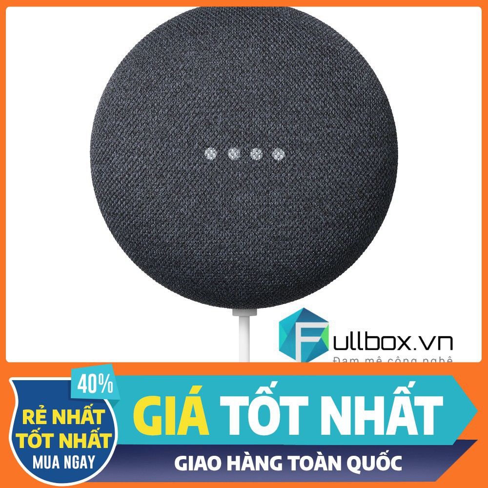 GIẢM KỊCH SÀN Loa thông minh google home mini - hỗ trợ google assistant - hàng new nobox %