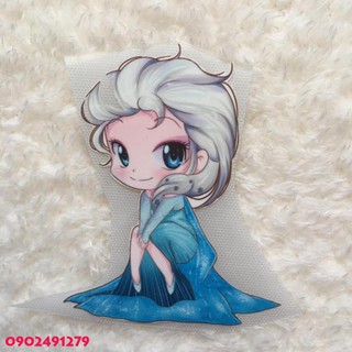 Hình ủi, hình dán nhiệt - công chúa Elsa