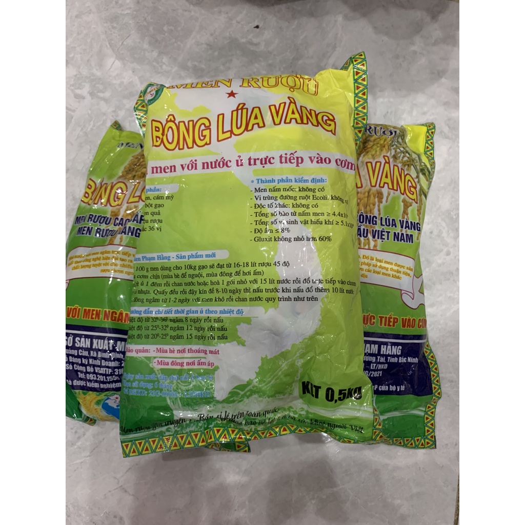 MEN RƯỢU BÔNG LÚA VÀNG